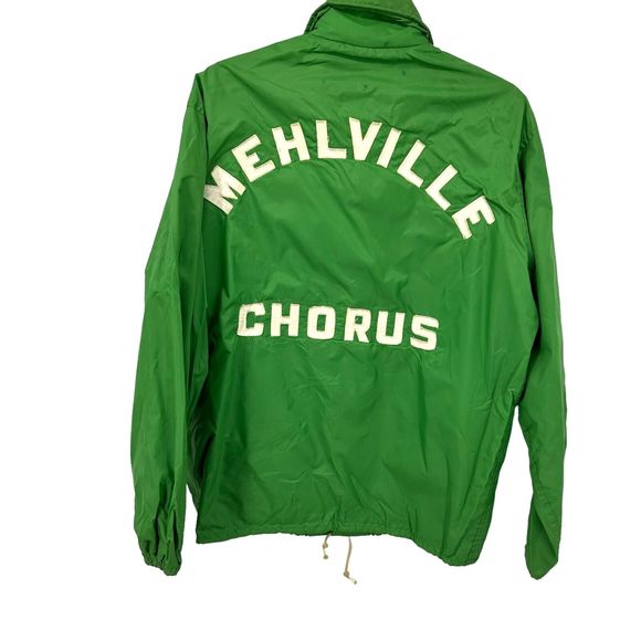 Pla-Jac by Dunbrooke Vtg Jacket Green Mehlville High School Sz Medium Chris USA - Picture 1 of 16